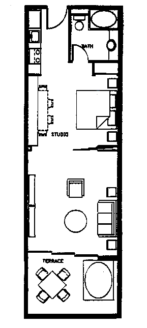 Studio Floor Plan